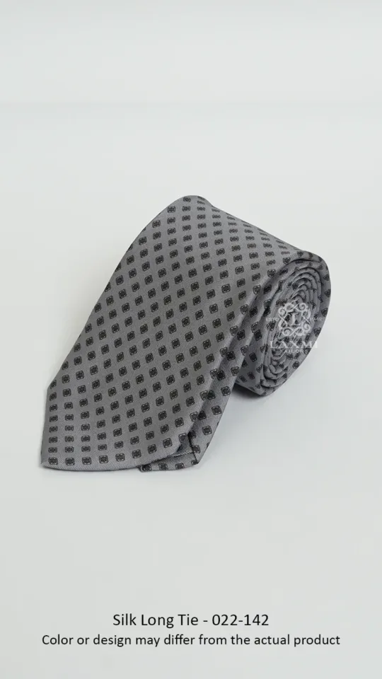 Silk Long Tie - 022-142