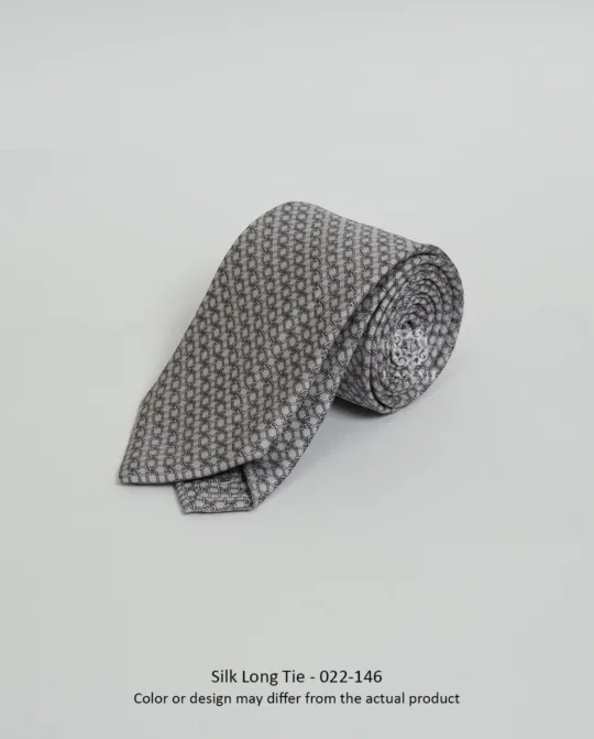 Silk Long Tie - 022-146