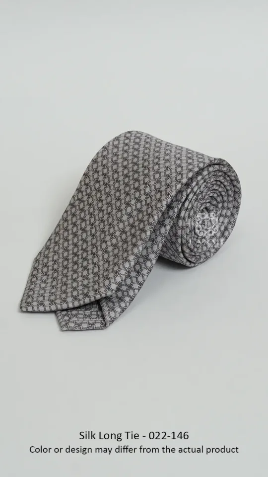 Silk Long Tie - 022-146