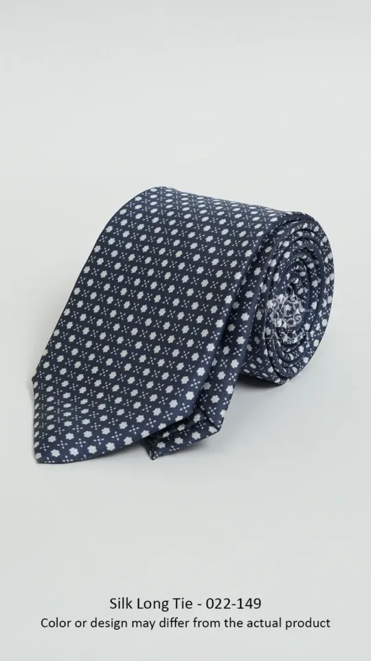 Silk Long Tie - 022-149