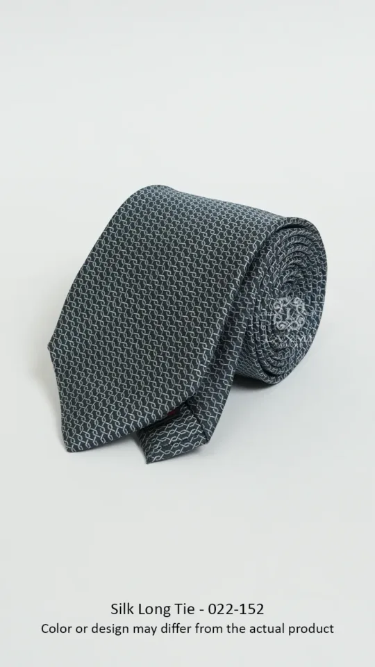 Silk Long Tie - 022-152