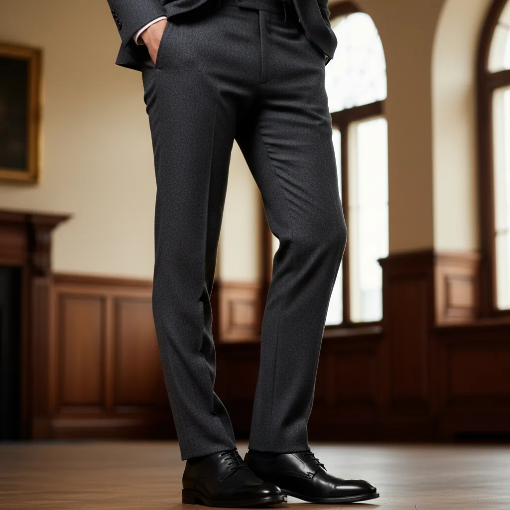 Tailored Wool Trousers