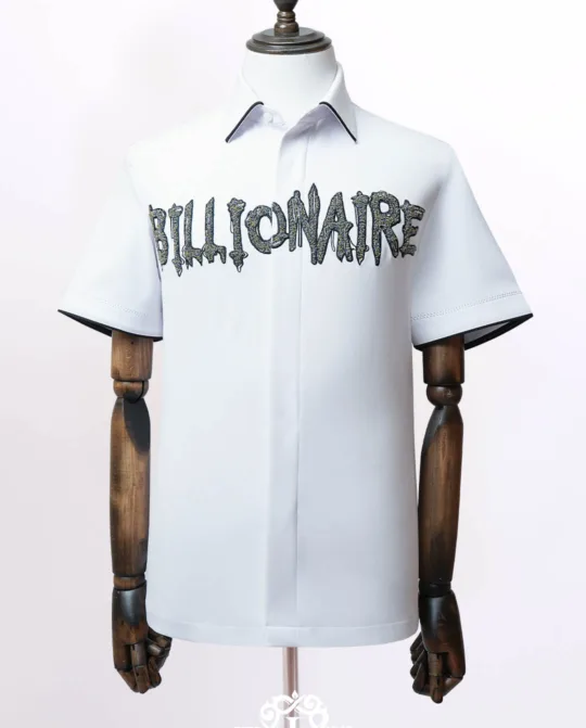 Laxmi Embroidery - Billionare White