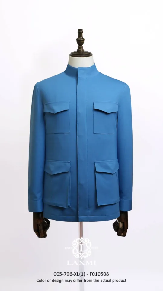 Laxmi Sahariana Jacket - Zaffiro