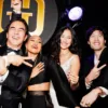 Joe Taslim celebrating Gold Gala 2026 night in his Laxmi Tailors bespoke tuxedo