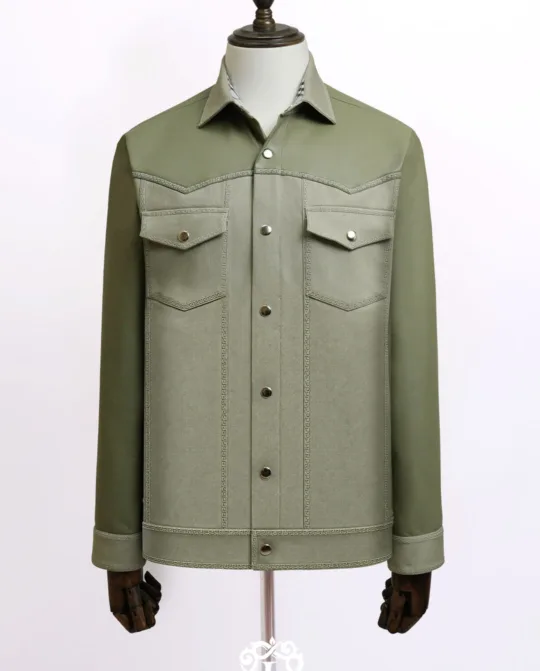 Leather Jacket - Viridis