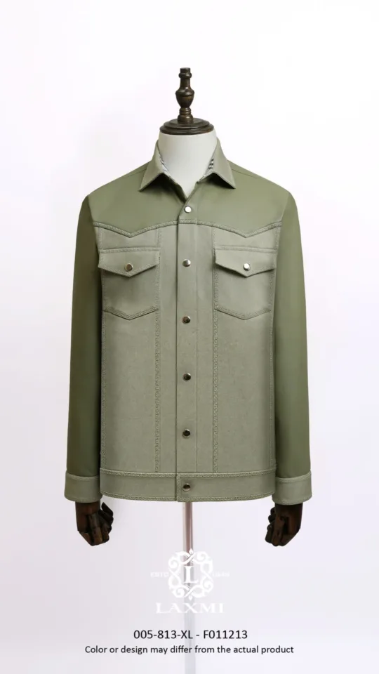 Leather Jacket - Viridis