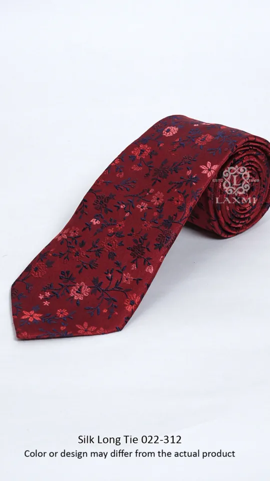 Silk Long Tie - 022-312