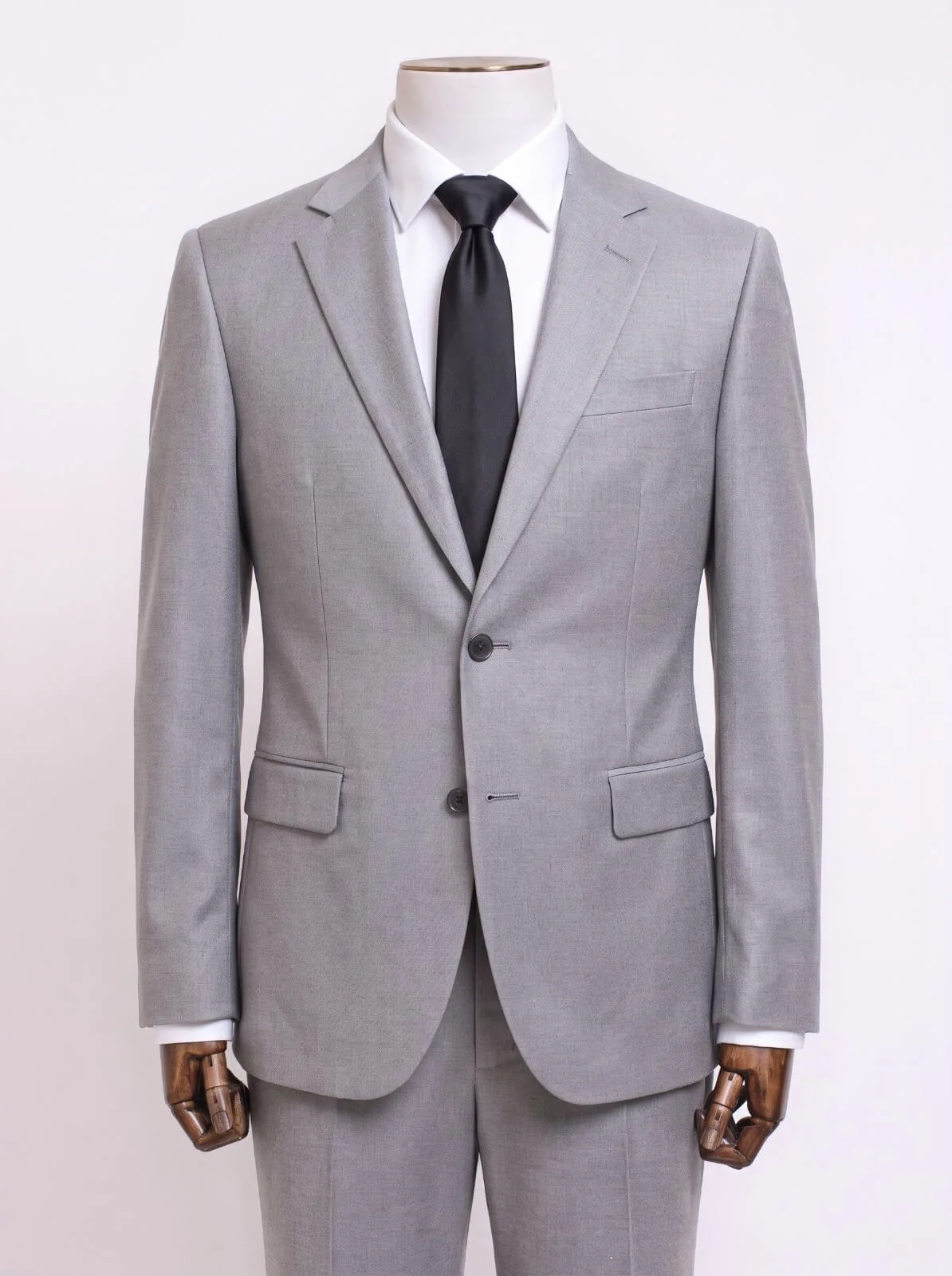 Custom grey corporate suit for a company team