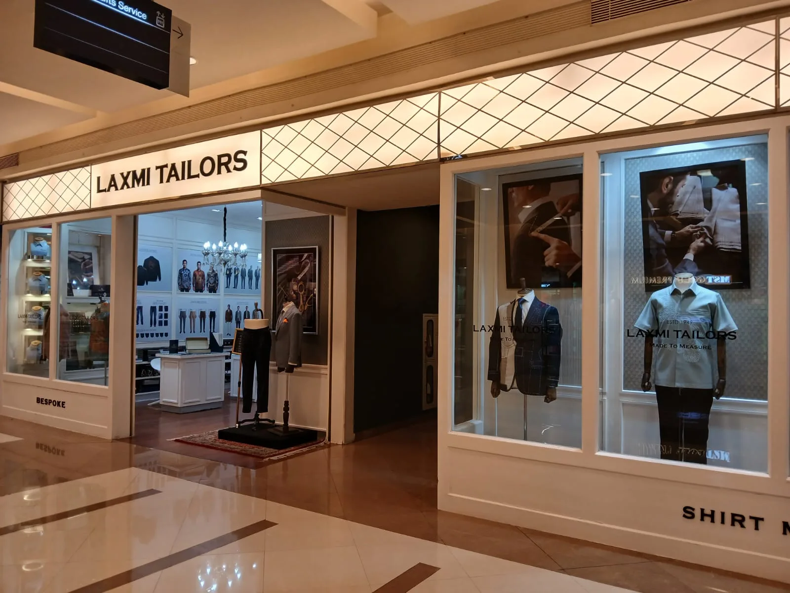 Laxmi Tailors Pacific Place storefront