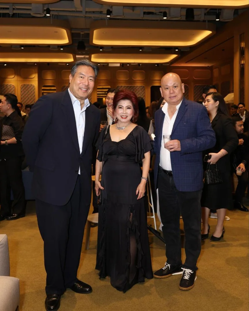 Guests mingling in the ballroom of 25hours Hotel Jakarta The Oddbird at the Prestige Indonesia 40 Under 40 Cocktail & Networking Night 2026
